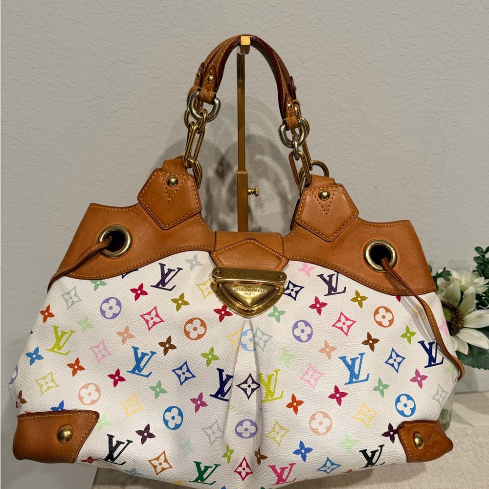 Louis Vuitton  Murakami Ursula  Multicolor Monogram Shoulder Bag
